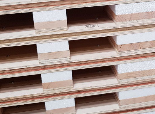 Connaught Timber Foam Cushioned Wood Pallet
